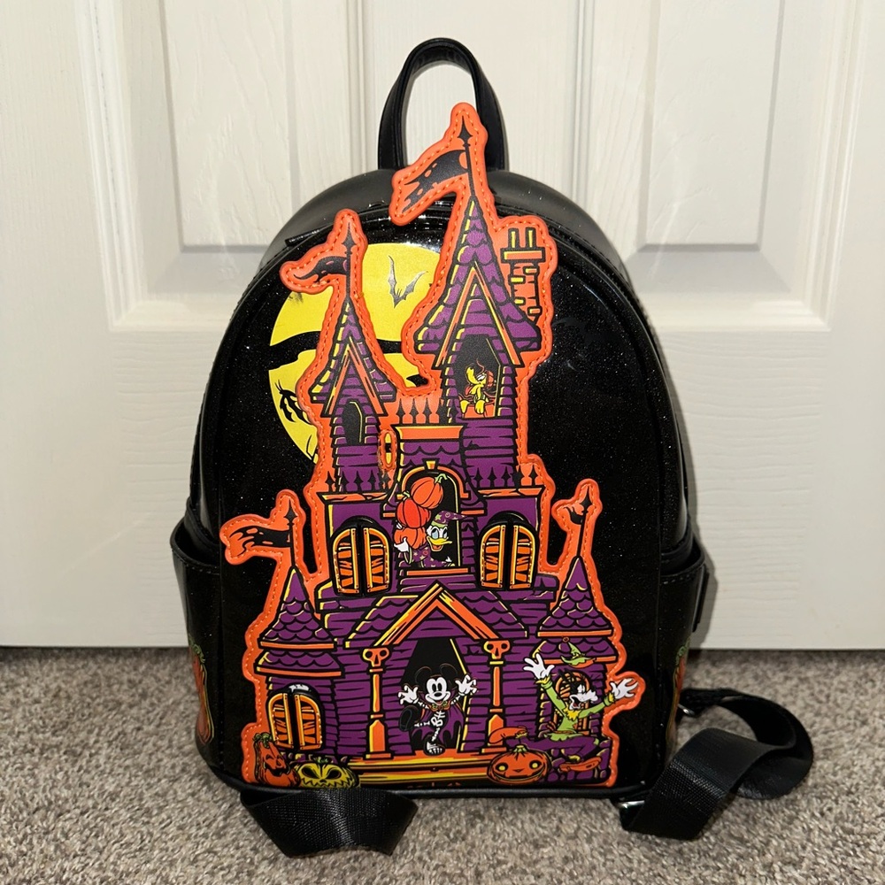 2024 Disney Parks Exclusive Haunted House Loungefly - Picture 5 of 13